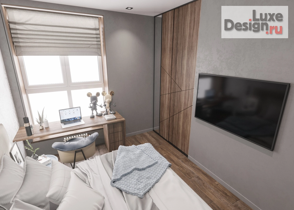 Дизайн интерьера квартиры "ЖК Флотилия 78 кв.м." (фото 8)