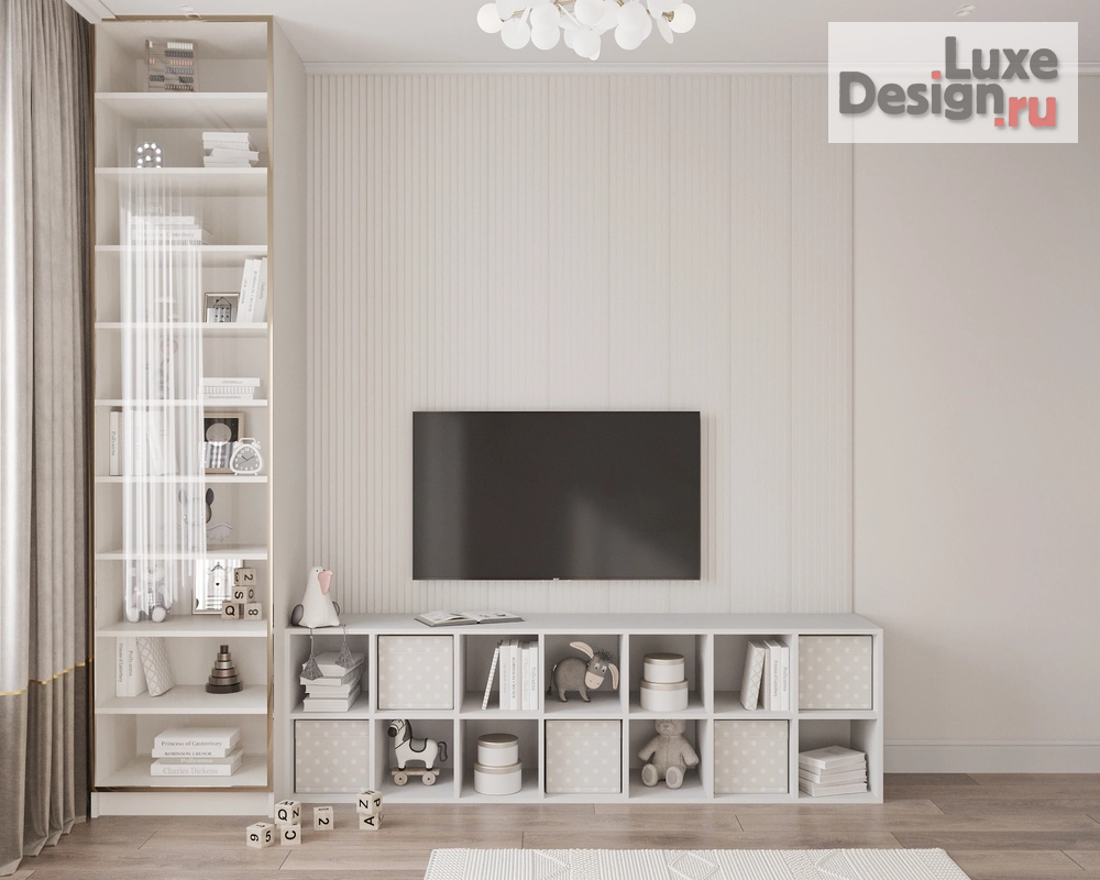 Дизайн интерьера апартаментов "ЖК Береговой,  101 кв.м." (фото 42)