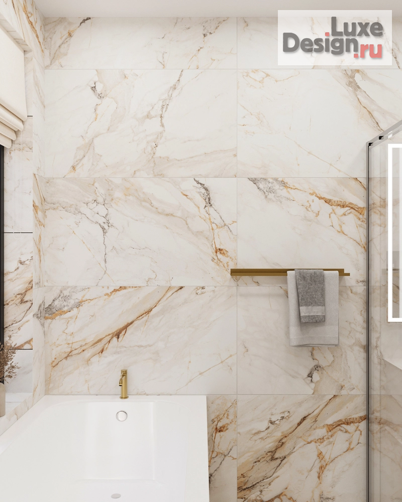 Дизайн интерьера четырехкомнатной квартиры "Проект квартиры в 99,2 м2 в неоклассике для молодой пары" (фото 15)