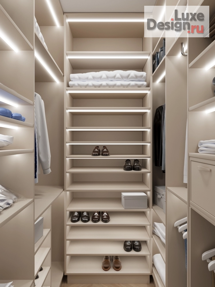 Дизайн интерьера четырехкомнатной квартиры "Проект квартиры в 99,2 м2 в неоклассике для молодой пары" (фото 11)