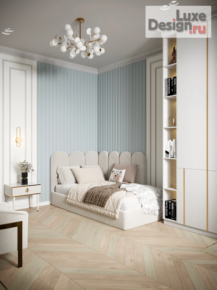 Дизайн интерьера трехкомнатной квартиры "ЖК Настоящее, Москва" (фото 21)