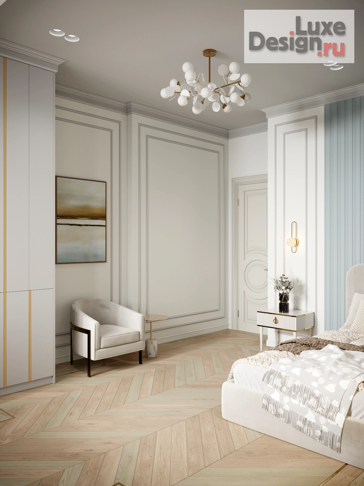 Дизайн интерьера трехкомнатной квартиры "ЖК Настоящее, Москва" (фото 23)