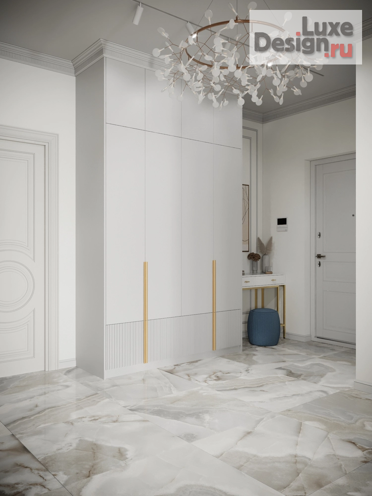 Дизайн интерьера трехкомнатной квартиры "ЖК Настоящее, Москва" (фото 14)