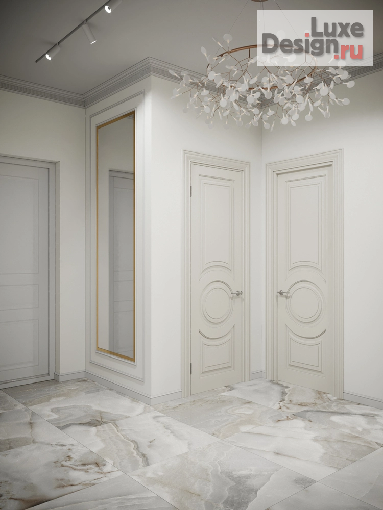 Дизайн интерьера трехкомнатной квартиры "ЖК Настоящее, Москва" (фото 16)