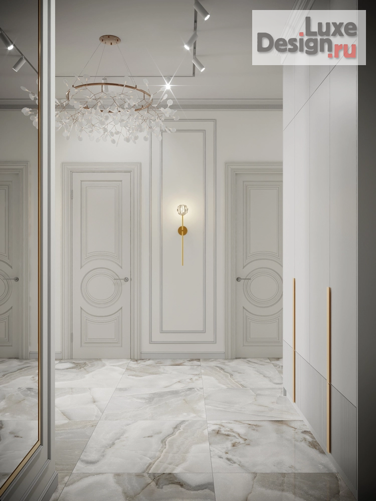 Дизайн интерьера трехкомнатной квартиры "ЖК Настоящее, Москва" (фото 17)