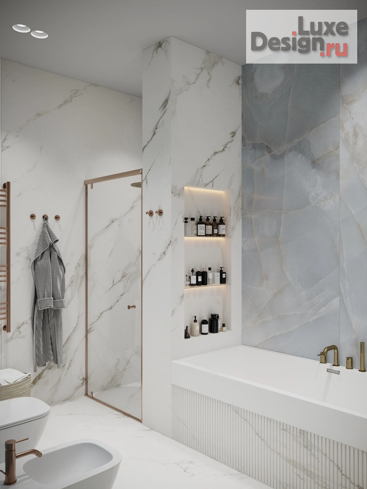 Дизайн интерьера трехкомнатной квартиры "ЖК Настоящее, Москва" (фото 31)