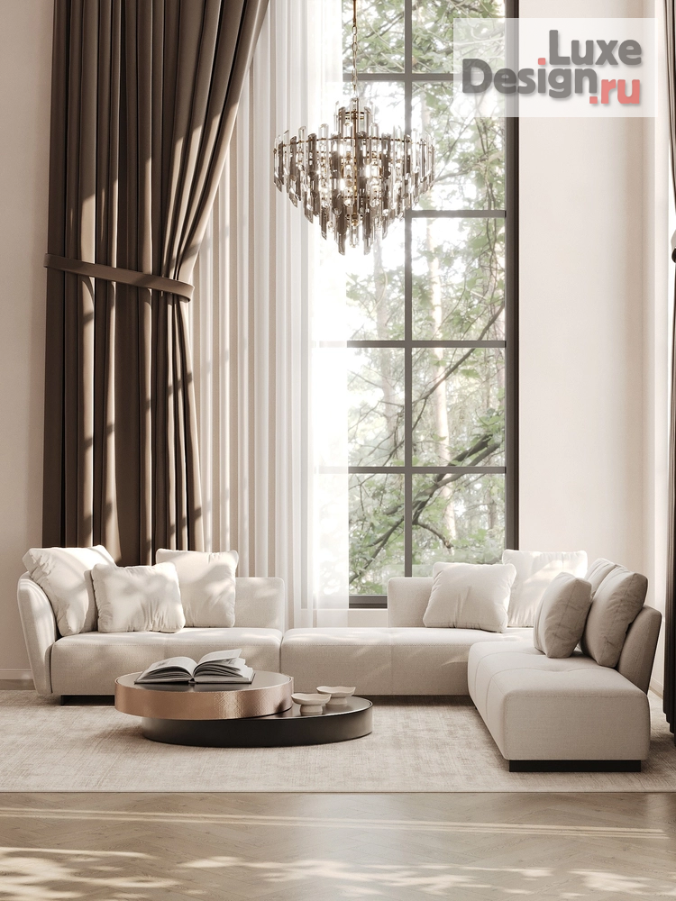 Дизайн интерьера четырехкомнатной квартиры "Megre Design " (фото 1)