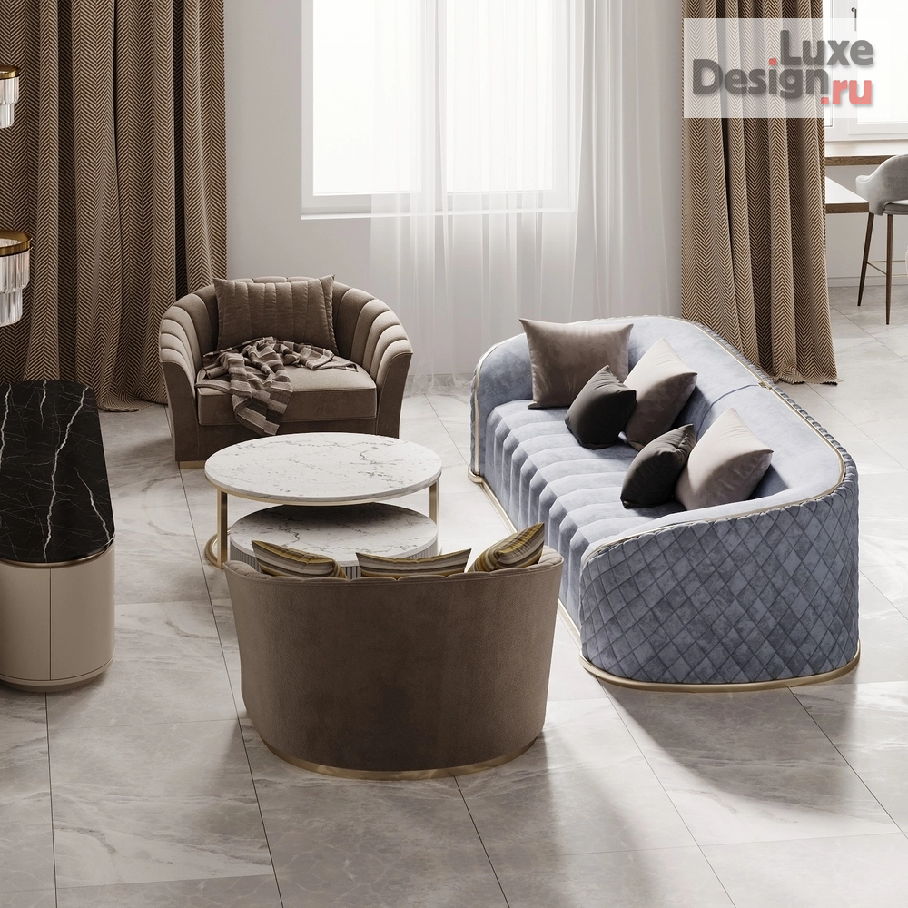 Дизайн интерьера четырехкомнатной квартиры "Megre Design " (фото 17)