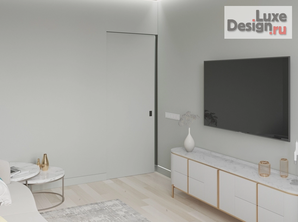 Дизайн интерьера двухкомнатной квартиры "ЖК "Плесецкая"" (фото 7) от дизайнера Меллин Светлана Валерьевна Дизайн интерьера двухкомнатной квартиры "ЖК "Плесецкая"" (фото 7)