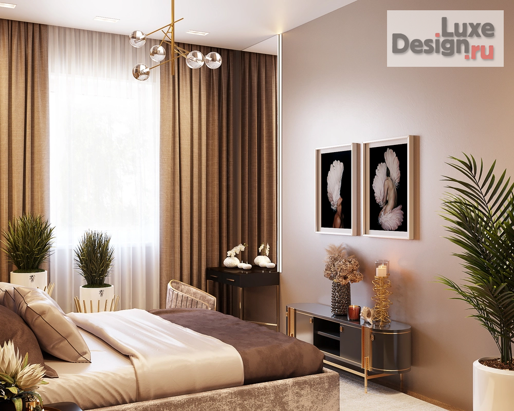 Дизайн интерьера двухкомнатной квартиры "Детская и спальня в ЖК "Маяковский"" (фото 5)