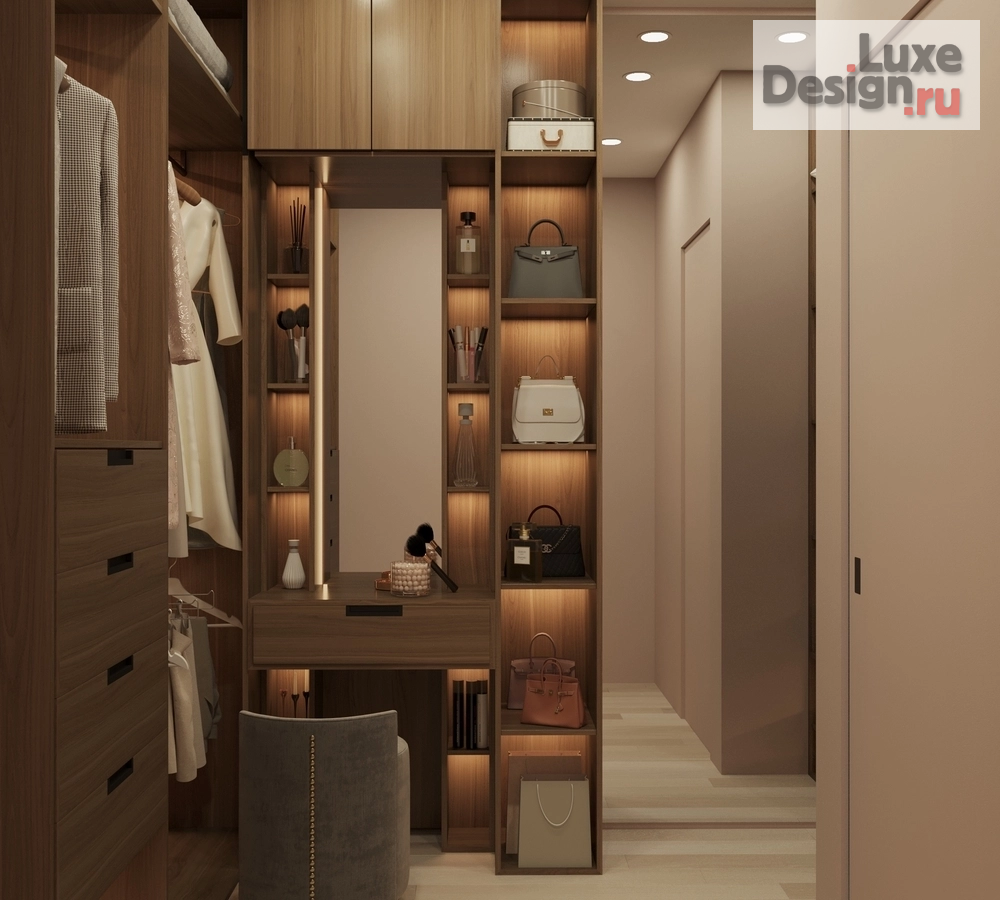 Дизайн интерьера двухкомнатной квартиры "ЖК "Плесецкая"" (фото 19) от дизайнера Меллин Светлана Валерьевна Дизайн интерьера двухкомнатной квартиры "ЖК "Плесецкая"" (фото 19)