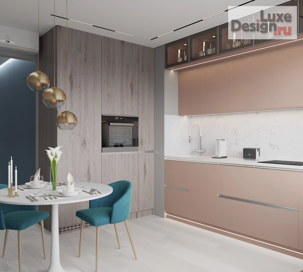 Дизайн интерьера двухкомнатной квартиры "ЖК "Плесецкая"" (фото 11) от дизайнера Меллин Светлана Валерьевна Дизайн интерьера двухкомнатной квартиры "ЖК "Плесецкая"" (фото 11)