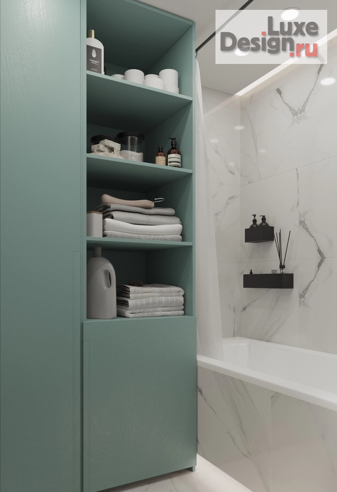 Дизайн интерьера двухкомнатной квартиры "ЖК "Плесецкая"" (фото 37) от дизайнера Меллин Светлана Валерьевна Дизайн интерьера двухкомнатной квартиры "ЖК "Плесецкая"" (фото 37)