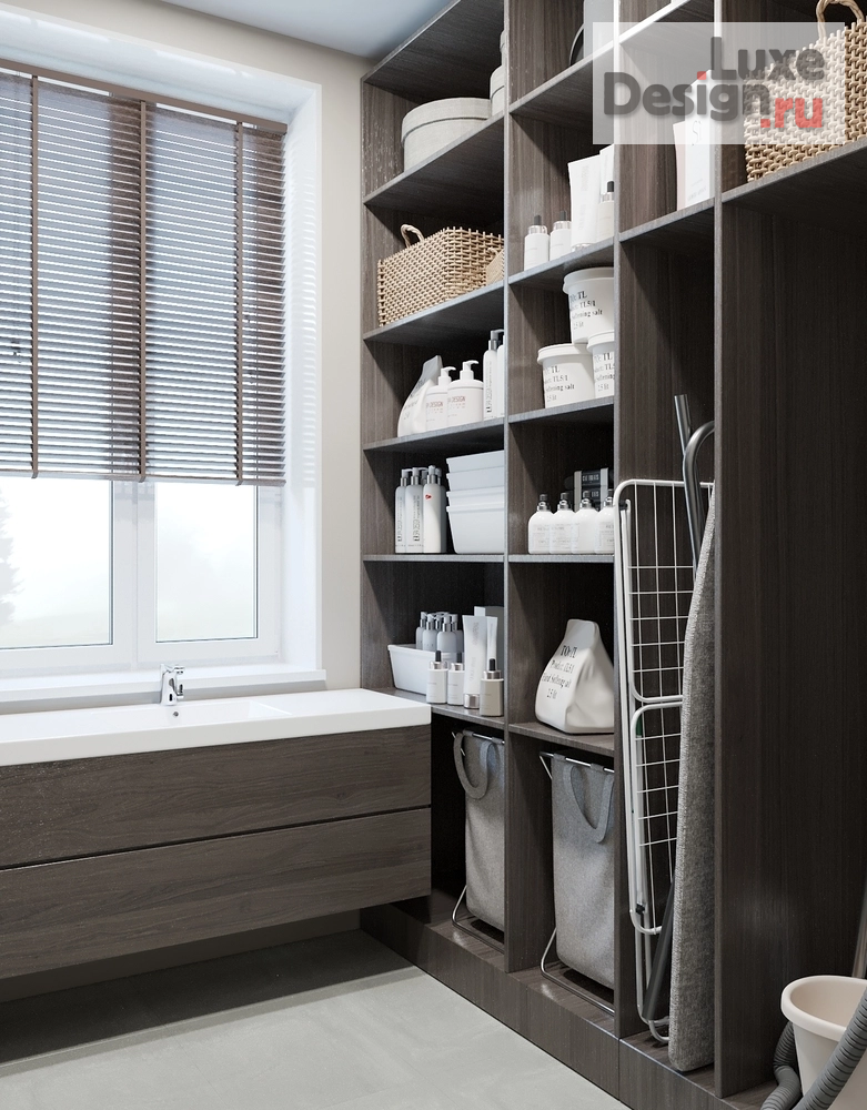 Дизайн интерьера загородного дома "Загородный дом Всеволожский район" (фото 34) от дизайнера Меллин Светлана Валерьевна Дизайн интерьера загородного дома "Загородный дом Всеволожский район" (фото 34)