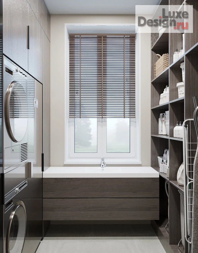 Дизайн интерьера загородного дома "Загородный дом Всеволожский район" (фото 35) от дизайнера Меллин Светлана Валерьевна Дизайн интерьера загородного дома "Загородный дом Всеволожский район" (фото 35)