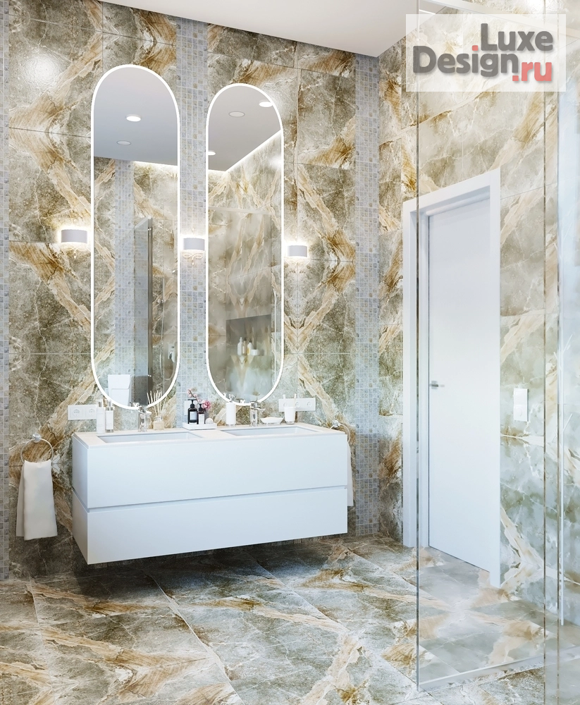 Дизайн интерьера загородного дома "Загородный дом Всеволожский район" (фото 56) от дизайнера Меллин Светлана Валерьевна Дизайн интерьера загородного дома "Загородный дом Всеволожский район" (фото 56)