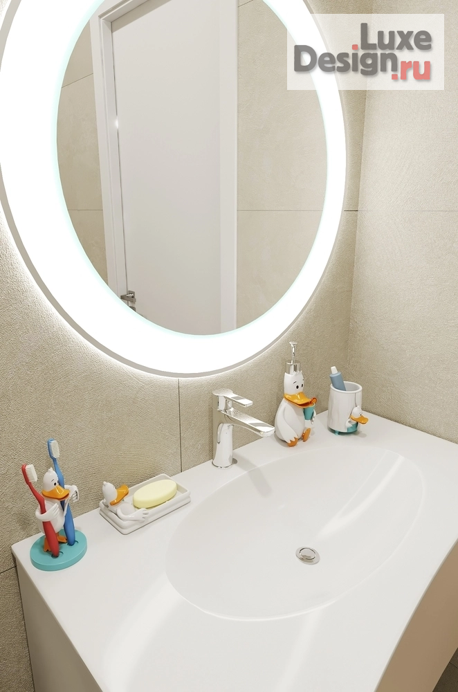 Дизайн интерьера загородного дома "Загородный дом Всеволожский район" (фото 115) от дизайнера Меллин Светлана Валерьевна Дизайн интерьера загородного дома "Загородный дом Всеволожский район" (фото 115)