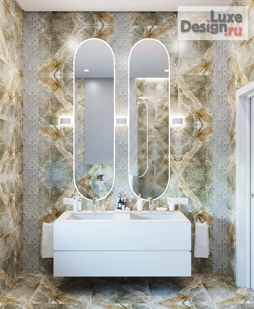 Дизайн интерьера загородного дома "Загородный дом Всеволожский район" (фото 59) от дизайнера Меллин Светлана Валерьевна Дизайн интерьера загородного дома "Загородный дом Всеволожский район" (фото 59)