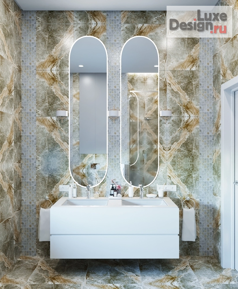 Дизайн интерьера загородного дома "Загородный дом Всеволожский район" (фото 60) от дизайнера Меллин Светлана Валерьевна Дизайн интерьера загородного дома "Загородный дом Всеволожский район" (фото 60)