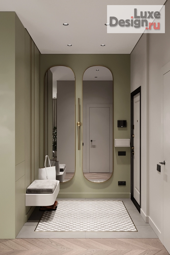 Дизайн интерьера трехкомнатной квартиры "ЖК Академический" (фото 11)