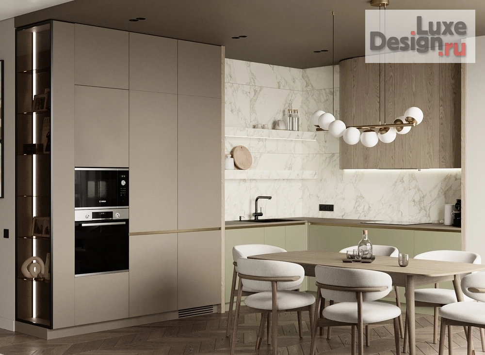 Дизайн интерьера трехкомнатной квартиры "ЖК Академический" (фото 18)