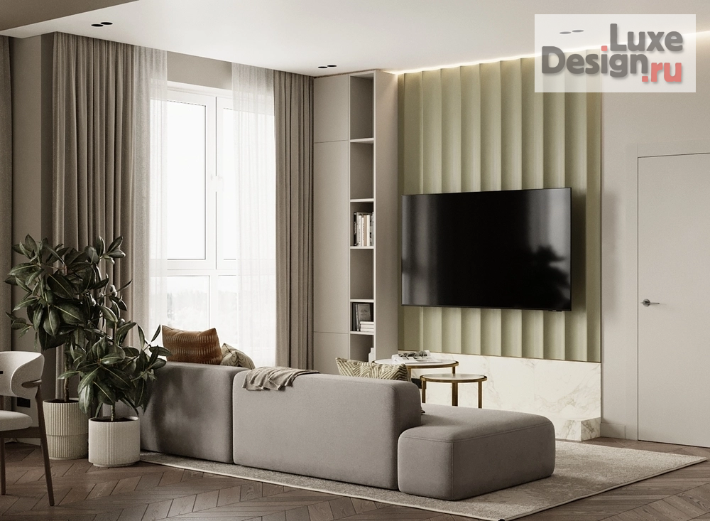 Дизайн интерьера трехкомнатной квартиры "ЖК Академический" (фото 20)