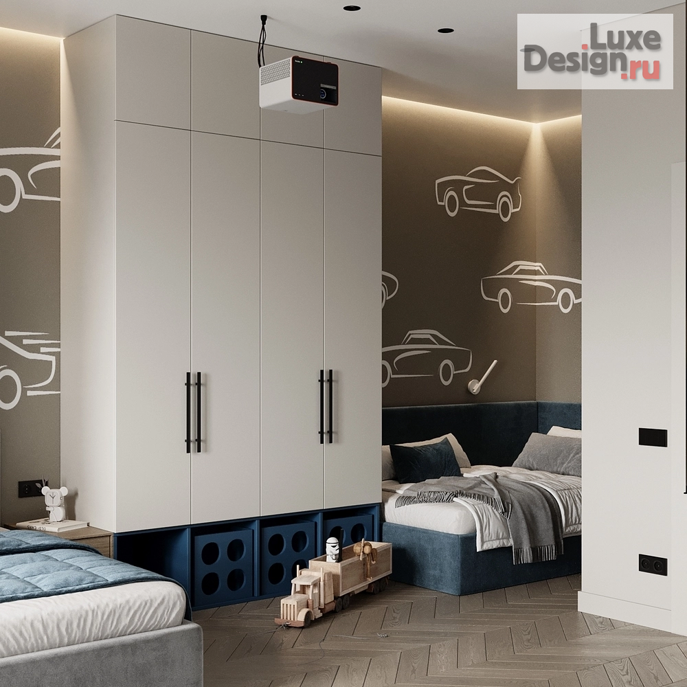 Дизайн интерьера трехкомнатной квартиры "ЖК Академический" (фото 5)