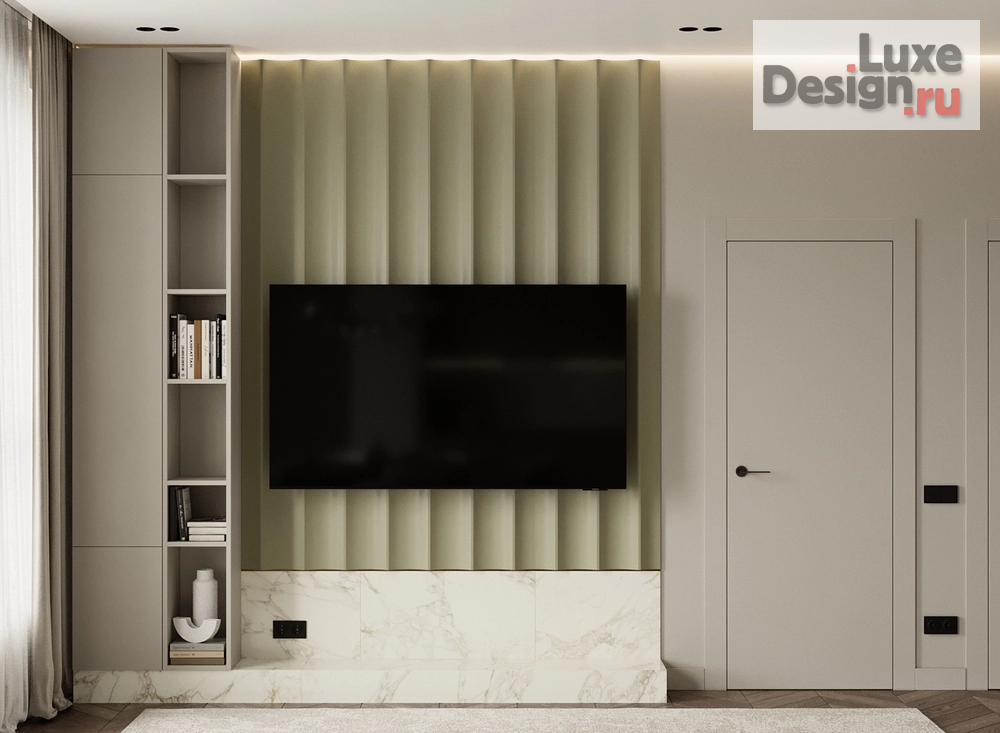 Дизайн интерьера трехкомнатной квартиры "ЖК Академический" (фото 19)