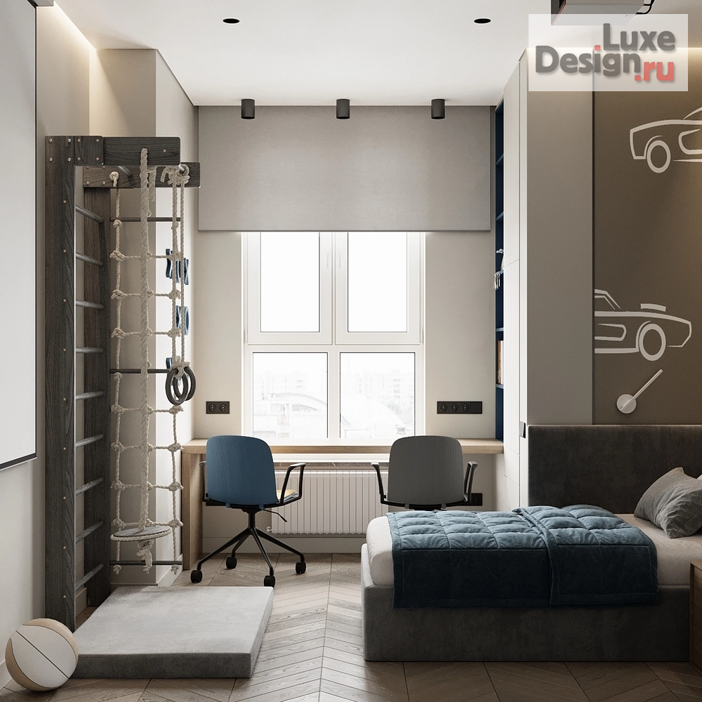 Дизайн интерьера трехкомнатной квартиры "ЖК Академический" (фото 6)