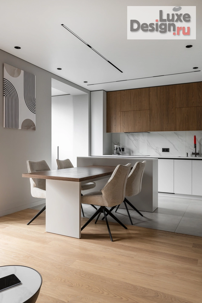 Дизайн интерьера трехкомнатной квартиры "ЖК на Фрунзе" (фото 5)