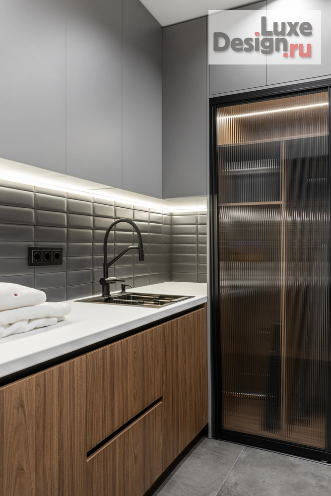 Дизайн интерьера трехкомнатной квартиры "ЖК на Фрунзе" (фото 57)