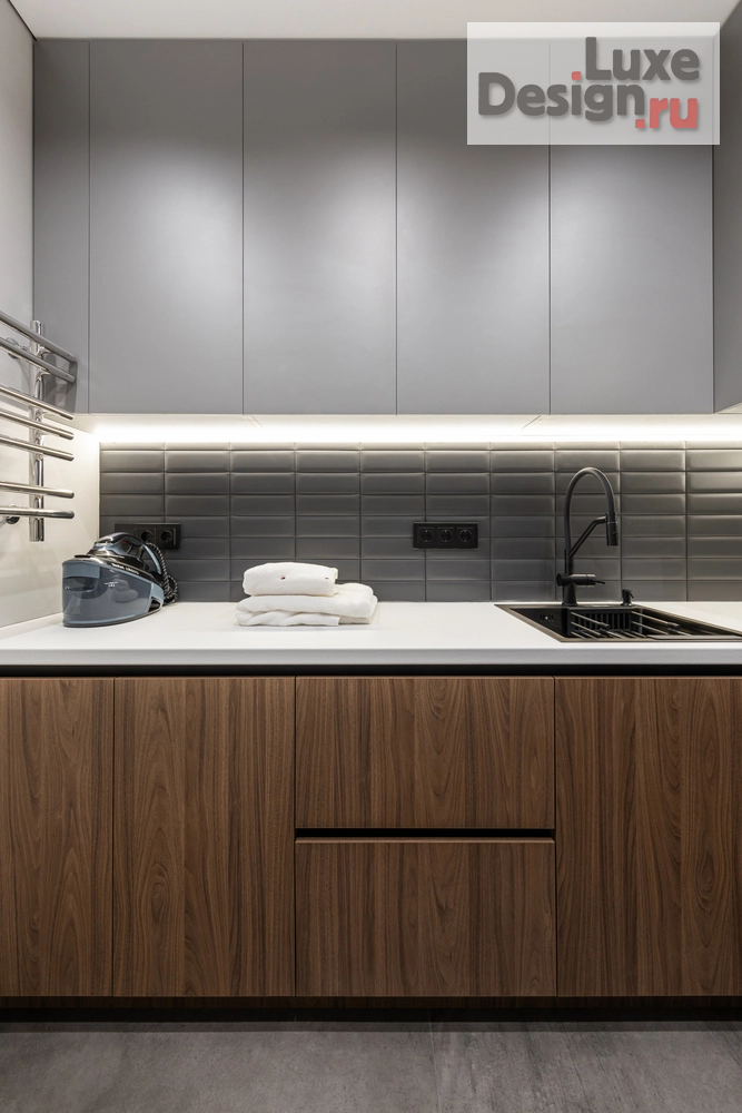 Дизайн интерьера трехкомнатной квартиры "ЖК на Фрунзе" (фото 56)