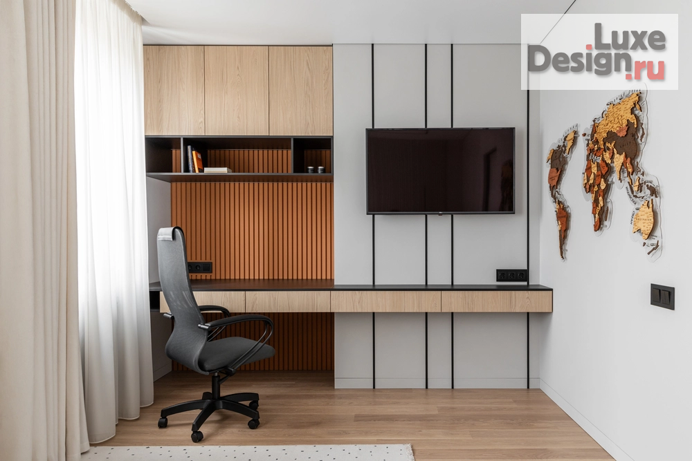 Дизайн интерьера трехкомнатной квартиры "ЖК на Фрунзе" (фото 24)