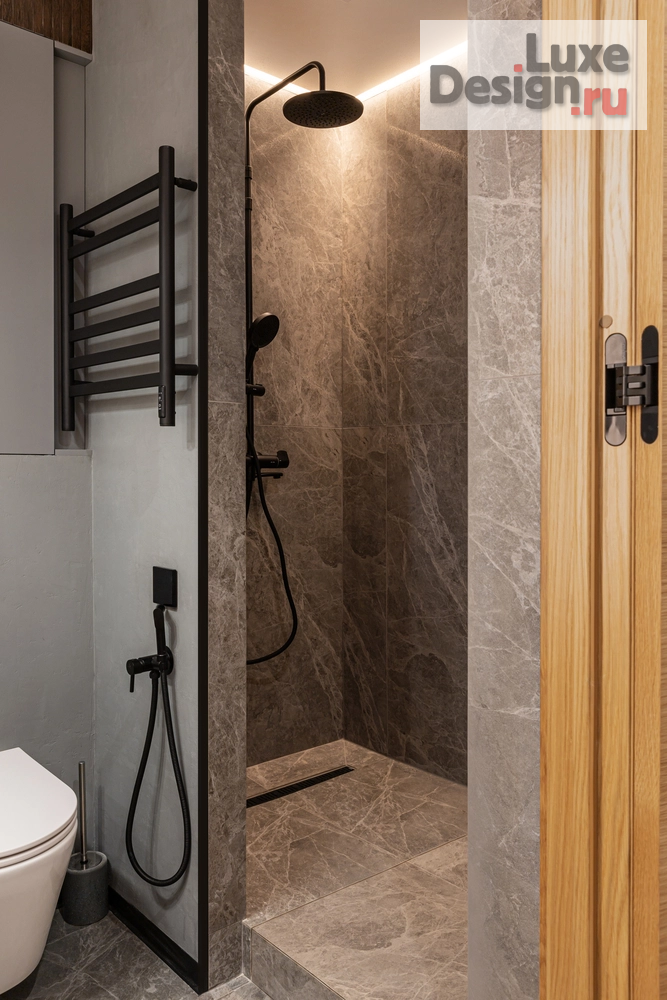 Дизайн интерьера двухкомнатной квартиры "Реализованный объект в ЖК Самоцветы" (фото 73)