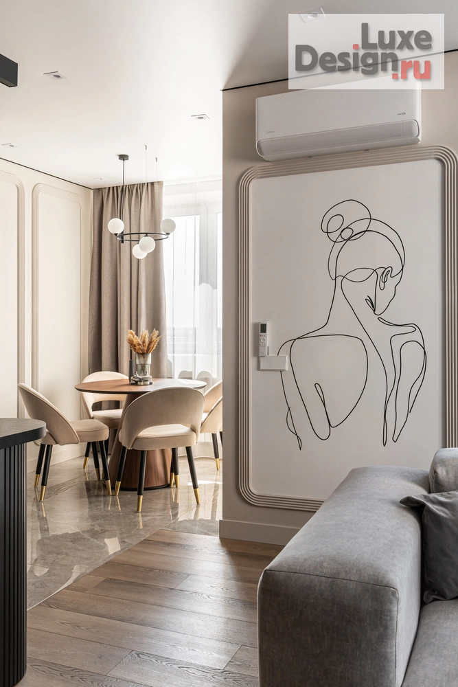 Дизайн интерьера двухкомнатной квартиры "Реализованный объект в ЖК Самоцветы" (фото 88)