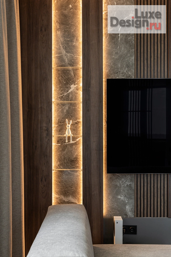 Дизайн интерьера двухкомнатной квартиры "Реализованный объект в ЖК Самоцветы" (фото 12)