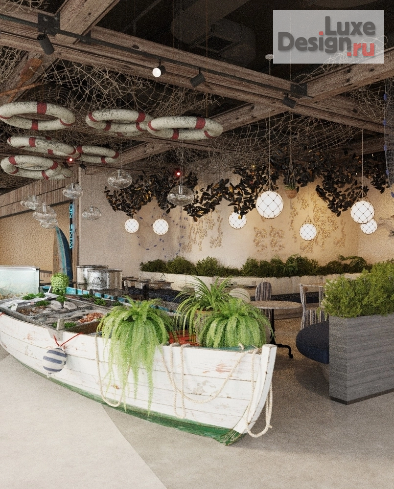 Дизайн интерьера ресторана "Ресторан «Черноморка»" (фото 6)