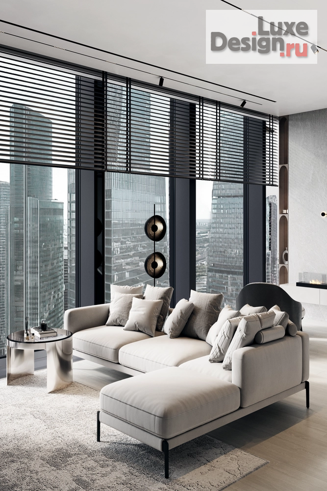 Дизайн интерьера апартаментов "Дизайн интерьера апартаментов в Neva Towers, Москва-Сити" (фото 1) от дизайнера Алексей Фирсов Дизайн интерьера апартаментов "Дизайн интерьера апартаментов в Neva Towers, Москва-Сити" (фото 1)