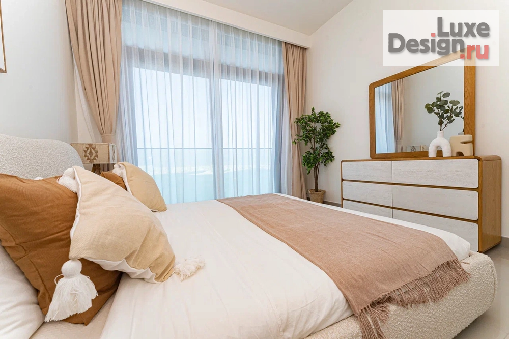 Дизайн интерьера апартаментов "Beach Vista апартаменты 2 bedroom. Дубай " (фото 6)