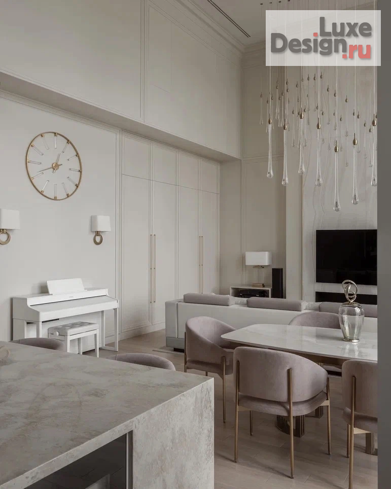 Дизайн интерьера пентхауса "Дизайн интерьера пентхауса в ЖК RedSide" (фото 4)