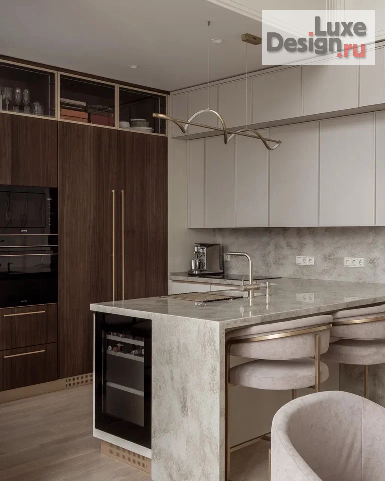 Дизайн интерьера пентхауса "Дизайн интерьера пентхауса в ЖК RedSide" (фото 5)