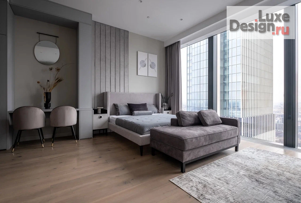 Дизайн интерьера квартиры студии "Дизайн интерьера квартиры-студии в Neva Towers, Москва-Сити" (фото 1)