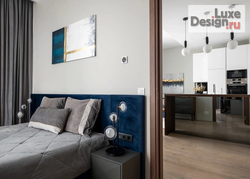 Дизайн интерьера апартаментов "Дизайн интерьера апартаментов в Neva Towers, Москва-Сити" (фото 6)