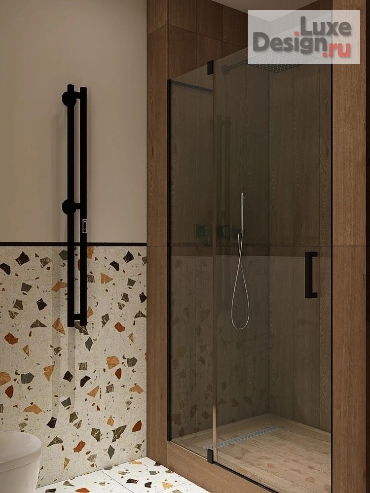 Дизайн интерьера квартиры студии "Сочная студия в природных оттенках в ЖК "Мята"." (фото 12) от дизайнера Ильницкая Наталья Дизайн интерьера квартиры студии "Сочная студия в природных оттенках в ЖК "Мята"." (фото 12)