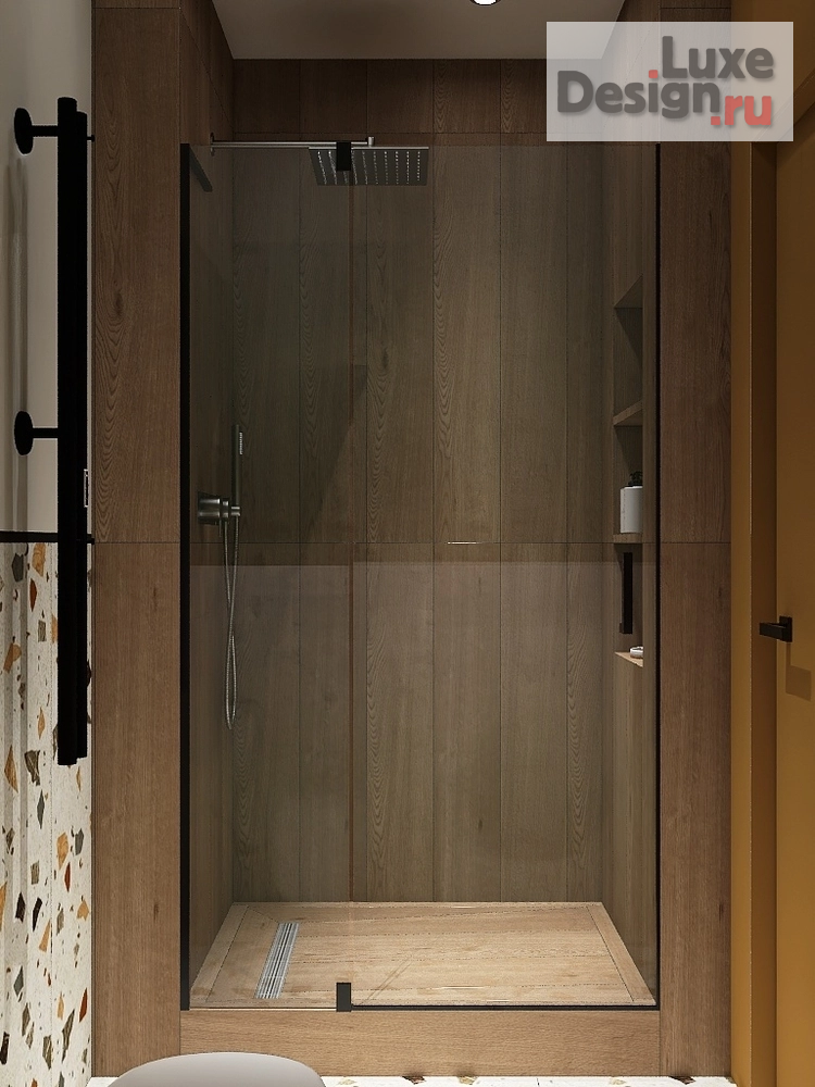 Дизайн интерьера квартиры студии "Сочная студия в природных оттенках в ЖК "Мята"." (фото 13) от дизайнера Ильницкая Наталья Дизайн интерьера квартиры студии "Сочная студия в природных оттенках в ЖК "Мята"." (фото 13)