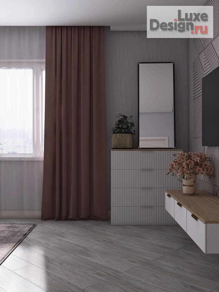 Дизайн интерьера спальни "Стильная спальня в частном доме" (фото 3)