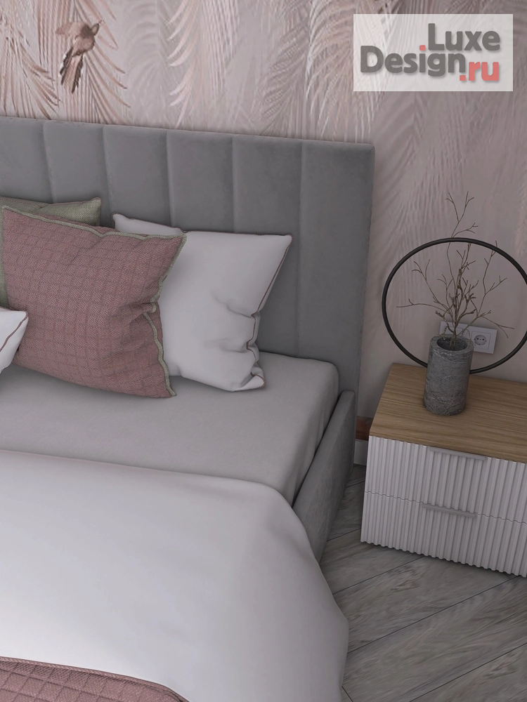 Дизайн интерьера спальни "Стильная спальня в частном доме" (фото 1)