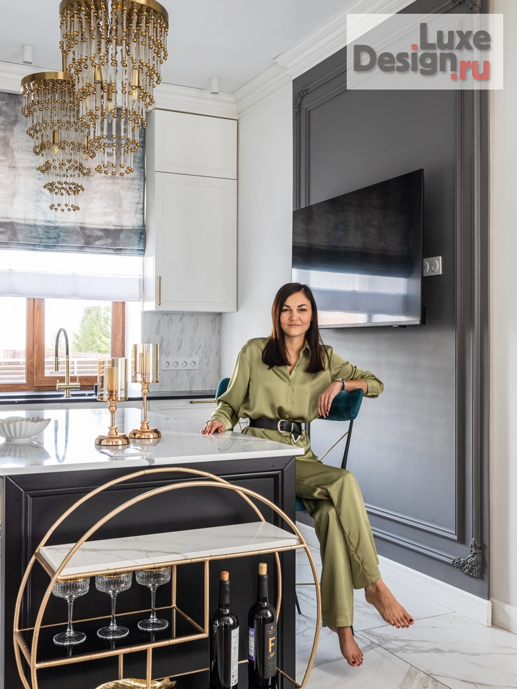 Дизайн интерьера коттеджа "Реализованный интерьер загородного дома" (фото 39)