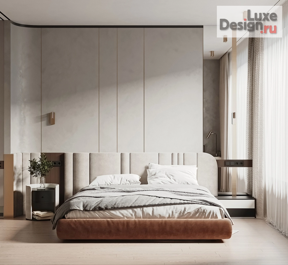 Дизайн интерьера трехкомнатной квартиры "Дизайн-проект интерьера квартиры в ЖК Символ" (фото 10)