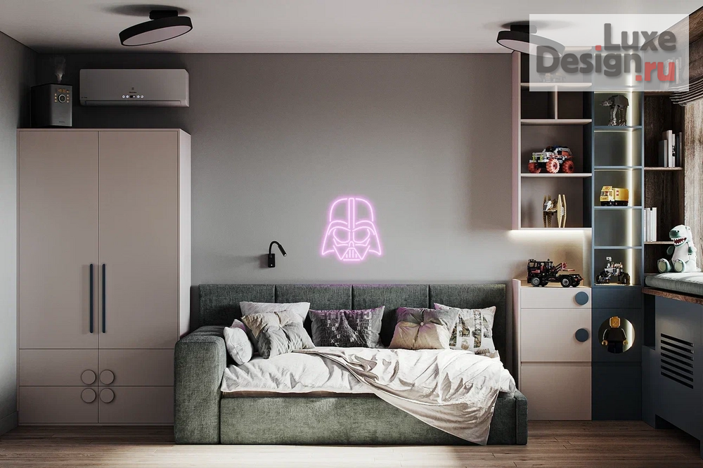 Дизайн интерьера трехкомнатной квартиры "Современный интерьер квартиры 83 м.кв с интересной перепланировкой." (фото 30)